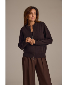 Джемпер из кашемира на молнии