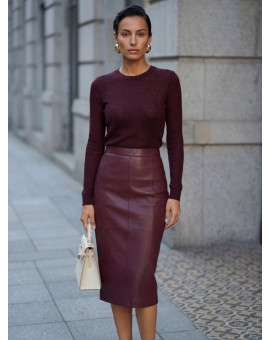 Лонгслив из тонкой шерсти