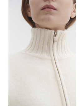 Кардиган с двойной молнией