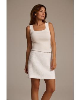 Юбка-мини из твида