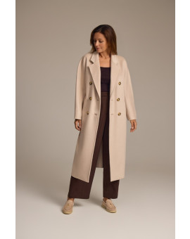 Двубортное пальто Cashmere Pearl